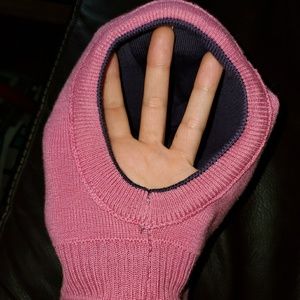 Reversible cotton helmet hat